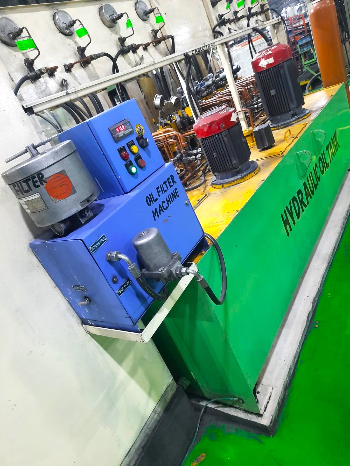 DEDICATED MOTORIZED FILTRATION UNIT