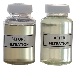 TUBE DRAWING OIL FILTRATION