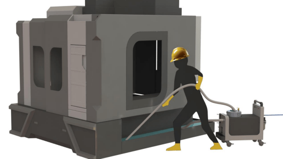 Coolant sump cleaner