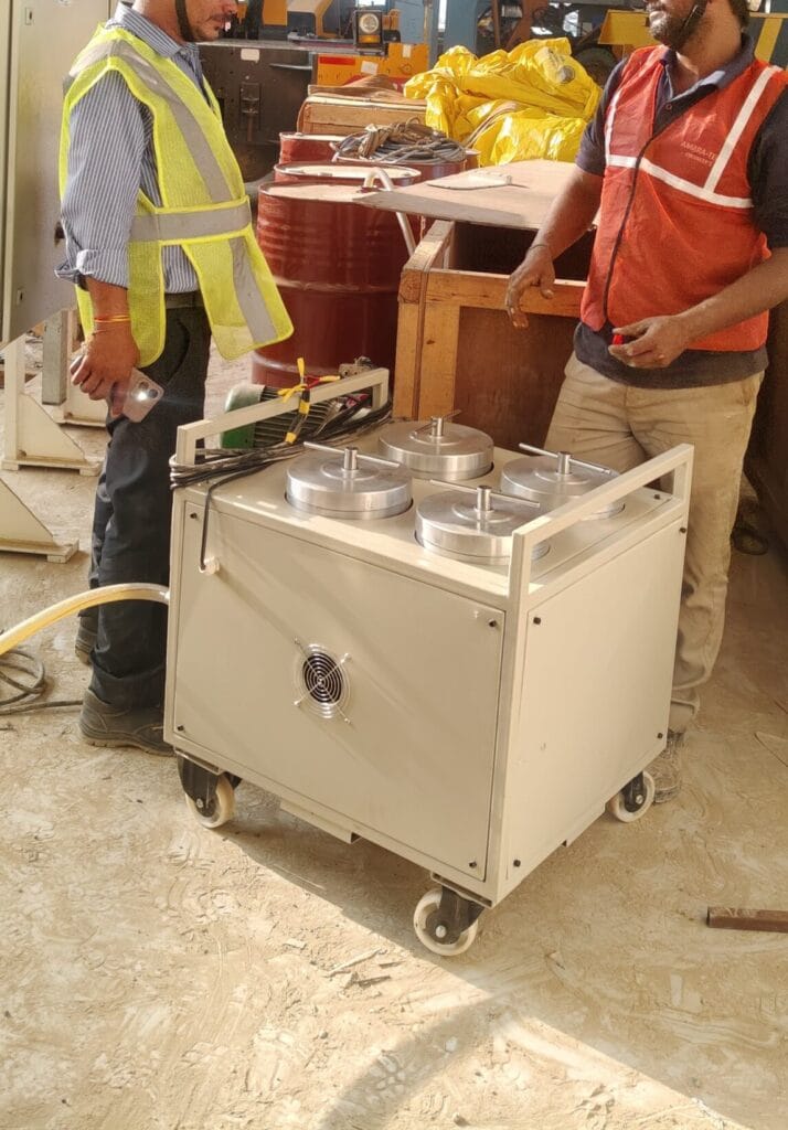 Lube Oil Filtration Machine