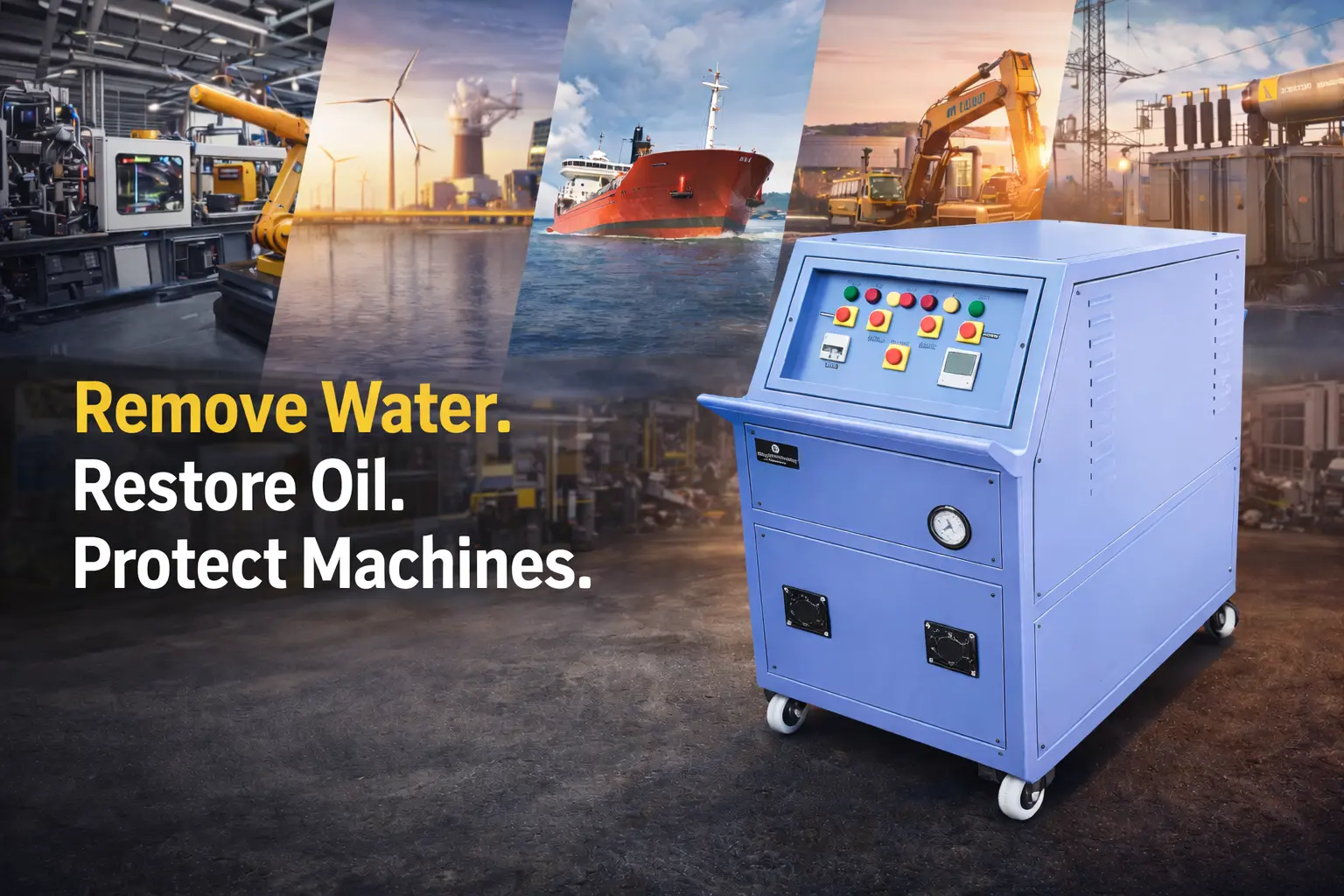 Oil Filtration Machine