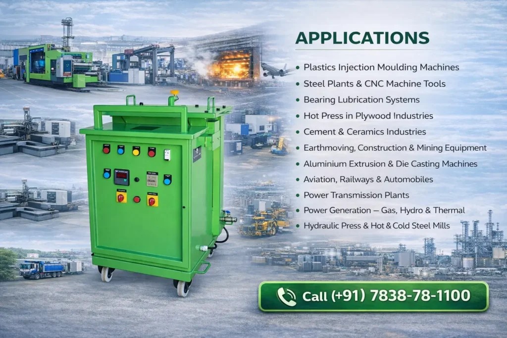 Electrostatic Oil Filtration Machine ELC for hydraulic oil cleaning
