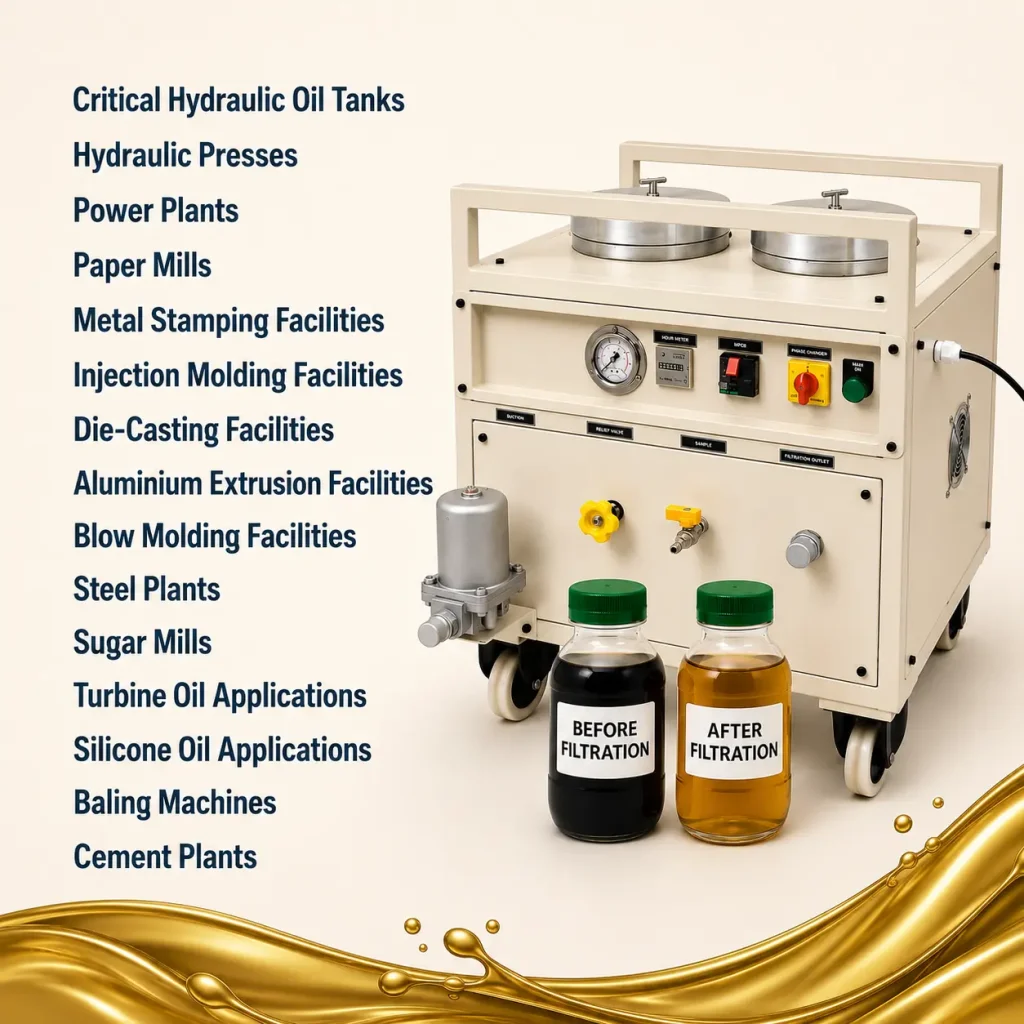 Oil Filtration System Manufacturer in Faridabad